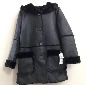 LAST NWT ZARA $249 REVERSIBLE FAUX FUR THREE-QUARTER-LENGTH COAT 4341/233 - Picture 1 of 11