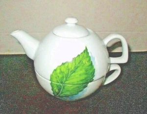 Tea For One Maryland Chinal handdekoriert in USA für Cracker Barrel - Bild 1 von 4