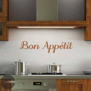Guten Appetit Vinyl Wandtattoo Aufkleber Küche - Bild 1 von 4