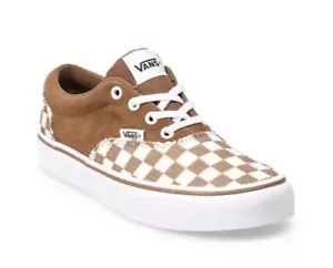 Vans Doheny Damenschuhe Größe 11 Dackel kariert braun weiß Low-Top " - Bild 1 von 5