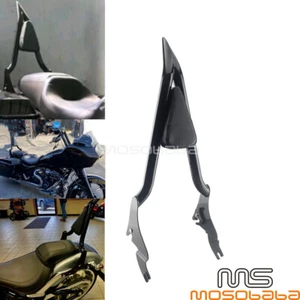 22'' Tall Sissy Bar Backrest For Harley Touring Electra Glide Road King 2009-21 - Foto 1 di 9
