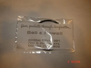 Bell & Howell, B & H SoundStar XJ, Sound Star Projektorriemen, 1 Motor Antriebsriemen - Bild 1 von 1