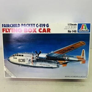 Italeri 1/72 Fairchild C-119 G Flying Boxcar kit modellino plastica vintage n. 146 - Foto 1 di 17