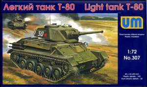 UM-MT Models 1/72 Soviet T-80 LIGHT TANK - Picture 1 of 2