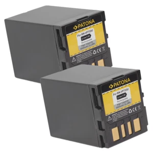 2x Batteria Patona 3000mah li-ion per Jvc GR-DF540EX,GR-DF550,GR-DF550US - Imagen 1 de 1