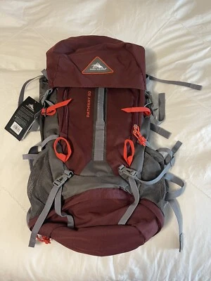 Mochila de Senderismo High Sierra Pathway Marco Interno, Arándano/Pizarra/Redrock, 60L Foto 1 de 4