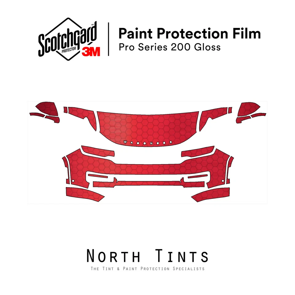 Jeep Wagoneer 2022-2025 3M PRO Series PreCut Paint Protection Film Clear Bra PPF - Image 1 of 4