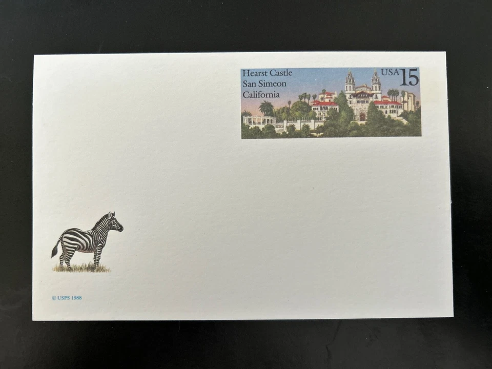 US Stamps SC# UX125 Hearst Castle 15c Postal Card MNH 1988 - Image 1 of 1