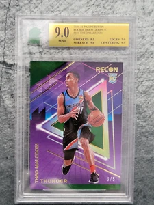 2020-21 Panini Recon Theo Maledon RC Holo Green /5 MNT 9.0 - Picture 1 of 2