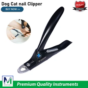 Pet Nail Clipper Dog Cat Nail Cutter Stainless Steel Nail Animal Claws Scissors - Picture 1 of 5