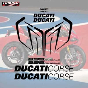 For DUCATI 899 PANIGALE Sticker Motorcycle Fairing Decal Bodywork Vinyl Logo #06 - Bild 1 von 24