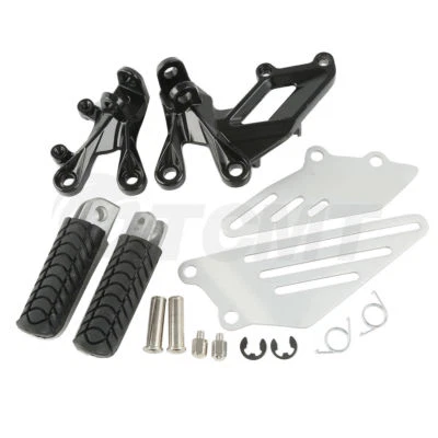 Juego de estriberas delanteras para conductor aptas para Kawasaki Ninja ZX14R 2006-2023 Foto 1 de 4