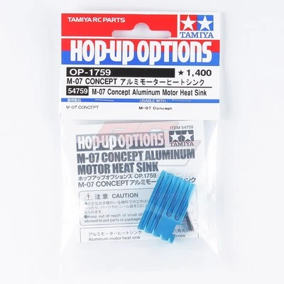 Tamiya 54759 Coche RC M-07 Concepto Chasis Aluminio Motor Disipador de Calor Hop Up Piezas Foto 1 de 3