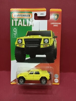 🇮🇹🇮🇹🇮🇹 DIE CAST MATCHBOX " LAMBORGHINI LM002" SCALA 1/64 new 🇮🇹🇮🇹🇮🇹 - Immagine 1 di 4