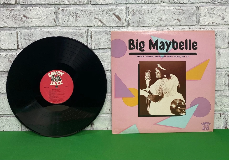 Big Maybelle Roots Of R'n'R Blues & Early Soul Vol 13 LP Savoy VG+ vinyl Lp - Image 1 of 4