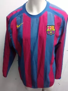 FC Barcelona Match Worn 2006 Camiseta Futbol Football Shirt L - Foto 1 di 5