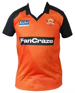 IPL Sunrisers Hyderabad 2023 Jersey / Shirt, India SRH, Cricket, T20 TATA - Picture 1 of 3