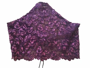 Vintage LACE Blouse Top Embellished OS - Picture 1 of 2