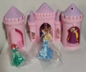 BELLA E LA BESTIA ROSA SET GIOCO 6 PEZZI FIGURE 3" RESO NO CONFEZIONE D44 - Foto 1 di 5