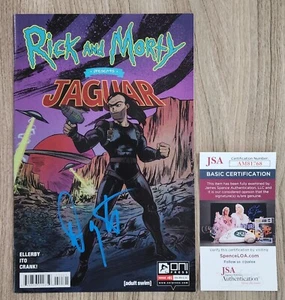 Danny Trejo Signed Rick & Morty Present Jaguar #1 Comic Book Actor Legend JSA - Picture 1 of 2