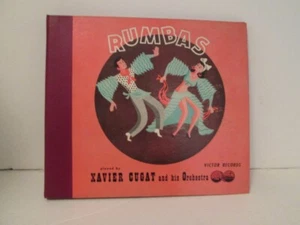 78tk Albumset-Latin - VICTOR P-67-Rumbas-Xavier Cugat-4 Discs - Bild 1 von 1