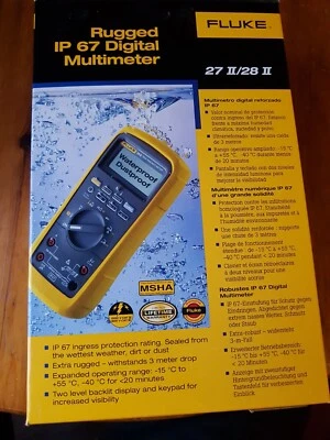 Fluke 28 II Industrial Rugged Multimeter. BRAND NEW  - Image 1 of 4