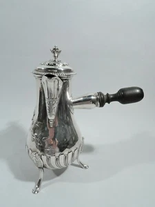 Antique Coffeepot Classical Coffee Pot French Silver 18 C - Picture 1 of 10