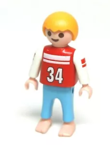 Playmobil Figura Casa delle Bambole Vacanze Ragazzo Bambino con Camicia "34" 4144 - Foto 1 di 1