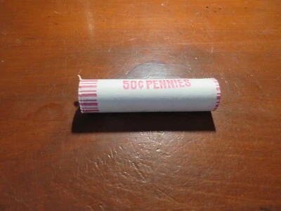 1982 PENNY ROLL ZINC Large Date MINT UNCIRCULATED - Image 1 of 4