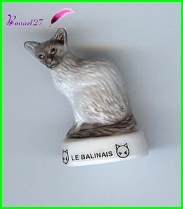 Feve Les Races de Chat Cat Edition Atlas " Le Balinais " #A22 - Imagen 1 de 1
