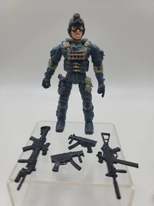 FIRESTORM GOLD CHEST Corps Commando Force COMPLETE Lanard 2003 ARMY BUILDER - Picture 1 of 3