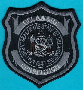 DELAWARE STATE DEPARTMENT OF CORRECTION TACTICAL PATCH - Picture 1 of 1