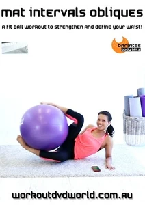 FIT BALL Abs WORKOUT DVD - Barlates Body Blitz MAT INTERVALS OBLIQUES! - Picture 1 of 1