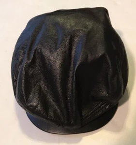 Harley Davidson 1903-2003 100 Jahre Leder Cap Erwachsene Größe Small Schwarz !!! - Bild 1 von 4