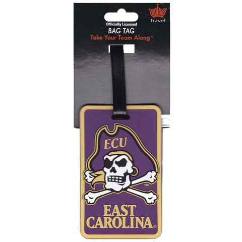 East Carolina Pirates Soft Luggage/Bag Tag Cover
