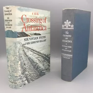The Crossing of Antarctica by Sir Vivian Fuchs 1958 1st American Edition HC/DJ - Picture 1 of 15