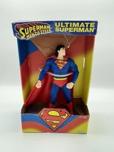 Ultimate Superman ~ Man Of Steel ~ Kenner 1995 10” Poseable Action Figure - Picture 1 of 7