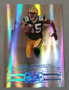 Greg Jennings 2007 Donruss Threads Century Platinum Football card Serial 22/25 - Picture 1 of 2