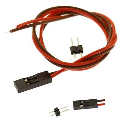 PROFITEC ✅Platinen Stecker 10 Stück mit Kabel 29cm 2fach Platinenverbinder mit Pins✅