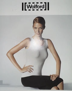 Wolford Athens Top Sleeveless Color: Sun Orange Size: Large 51138 - Picture 1 of 5