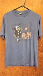 Vintage 1984 Puma T-Shirt Herren XL selten Einzelnaht blau USA dünn - Bild 1 von 9