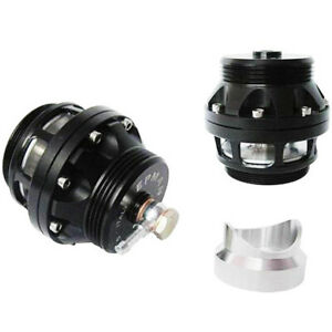 Univeral 50mm Blow off valve BOV Turbo Adapter with aluminum flange For VW Black