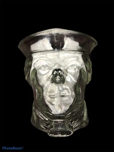 Vintage Avon Klarglas Patriot Minuteman Büste - Bild 1 von 4