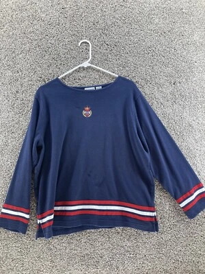 Sudadera Bon Worth para mujer grande pequeña vela azul cálido Foto 1 de 4