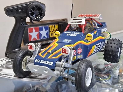 Tamiya 1/10 Fighting Buggy Re-release + ESC + Aluminum Parts Spektrum 2.4GHz RTR - Image 1 of 4