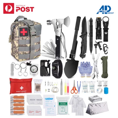 M 36 Emergency Survival Equipment Kit Sports Tactical Hiking Camping - image 1 of 4