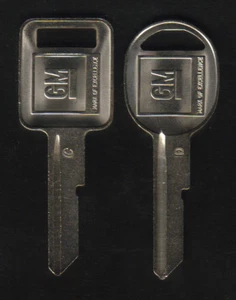 PONTIAC OEM C D Key Blanks - Bild 1 von 1