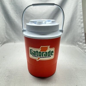 Vintage 1504 GATORADE Rubbermaid Gott 1 Gallon Water Cooler With Handle - Picture 1 of 19