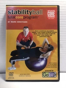 Stability Ball - Total Core Program - Core Performance (DVD, 2006) - Imagen 1 de 2