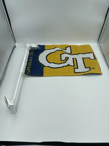 Georgia Tech Yellow Jackets 11X14 Window Mount 2-Sided Car Flag Cover
